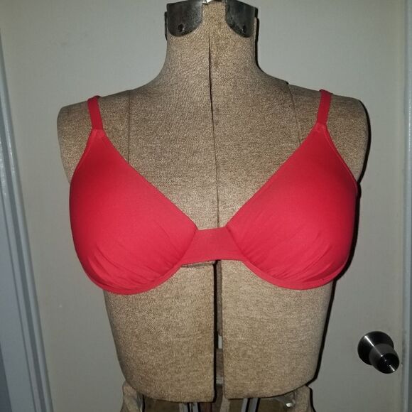 Swim systems collection bikini top red small  padded - Picture 1 of 8